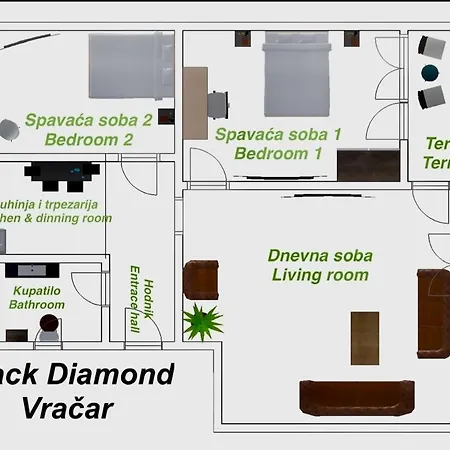 Black Diamond - Vracar, * Belgrad